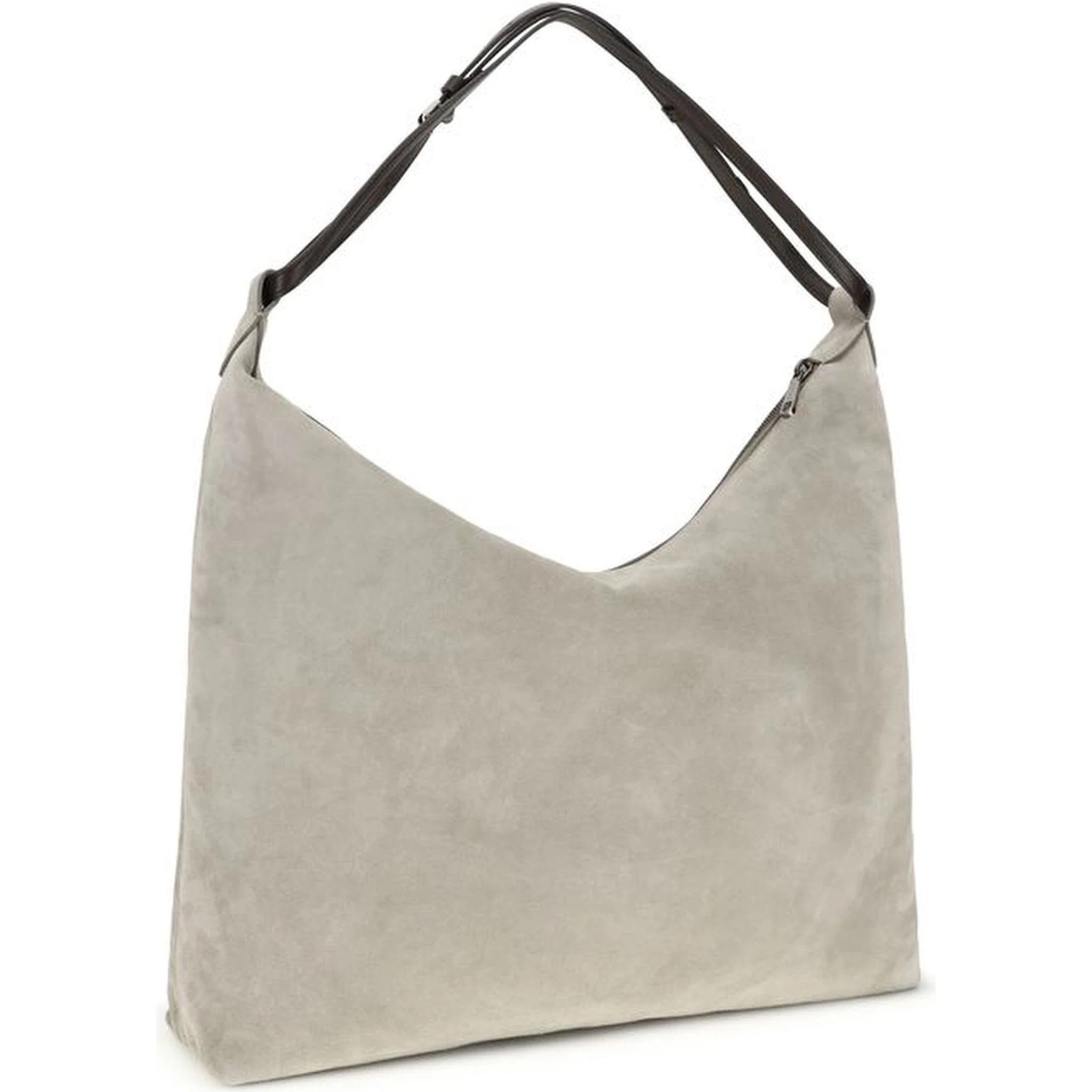 Gray Calf Leather Bos Taurus Handbag