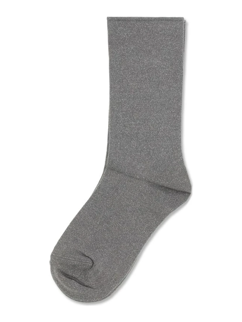 Gray Silk Socks