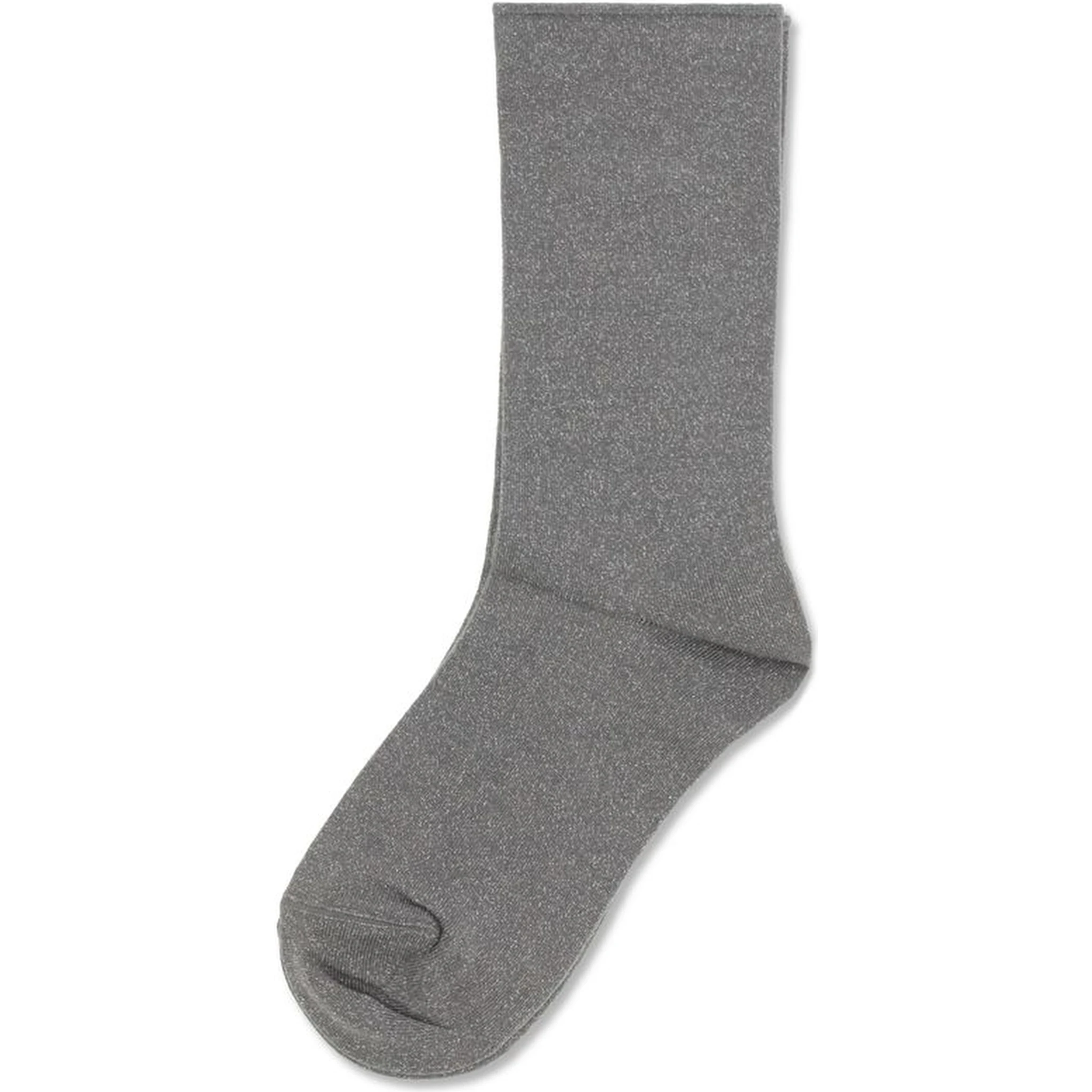 Gray Silk Socks