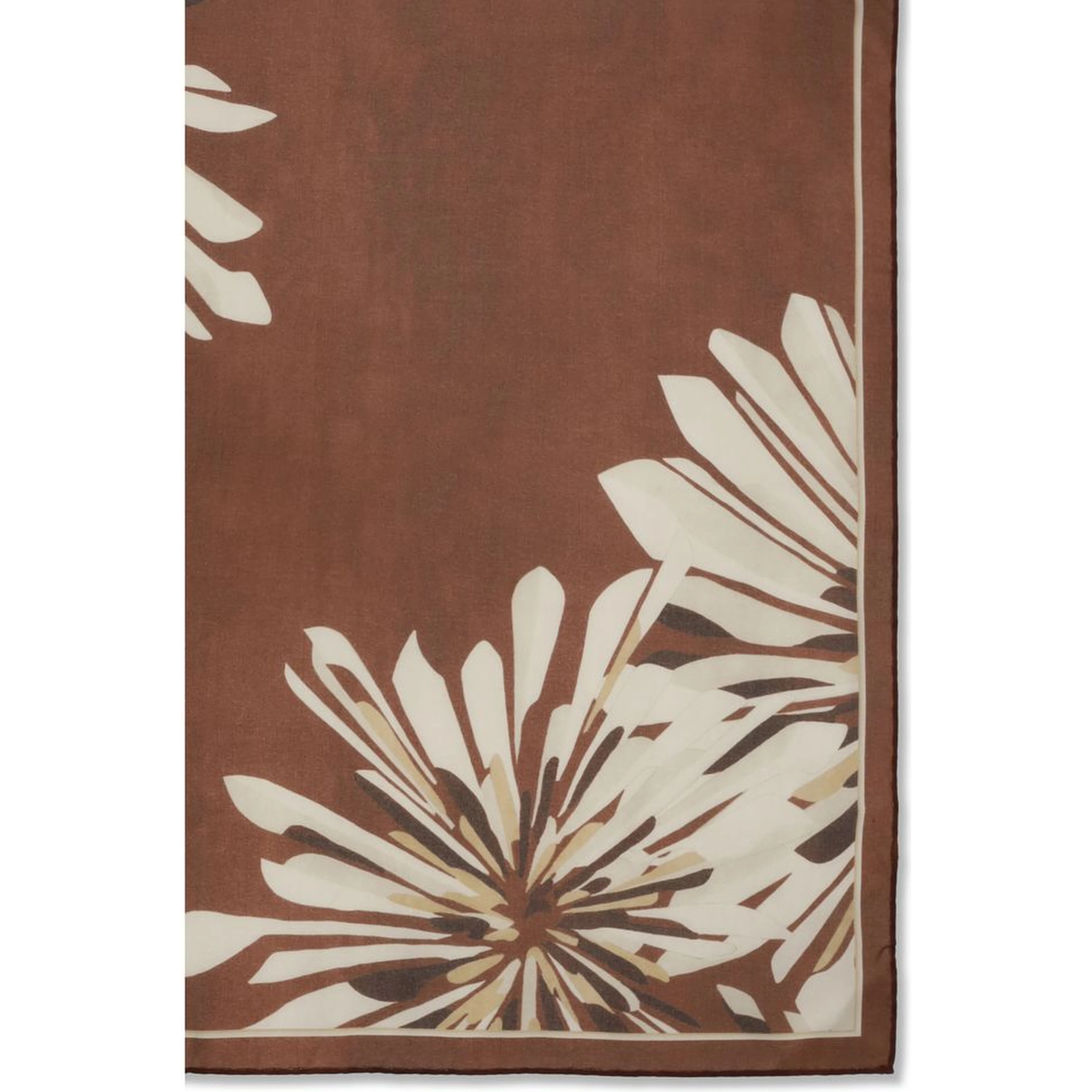 Bordeaux Silk Scarf