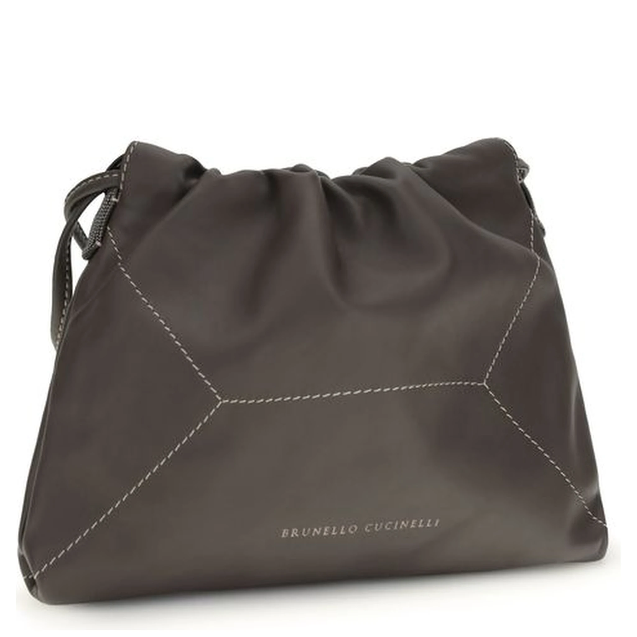 Brown Calf Leather Bos Taurus Shoulder Bag
