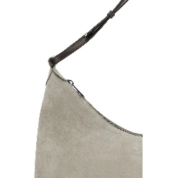 Gray Calf Leather Bos Taurus Handbag