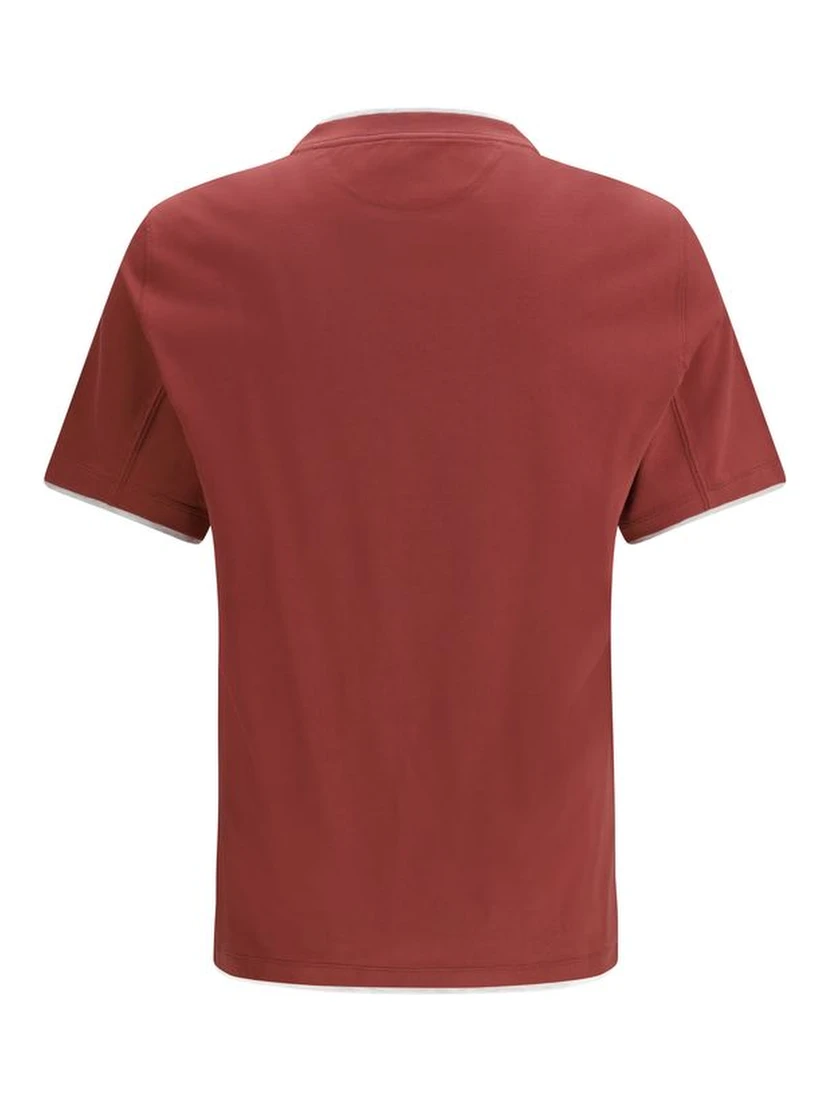 Bordeaux Cotton T-Shirt
