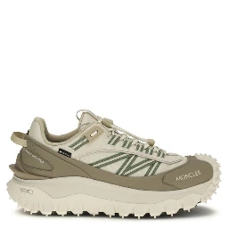 Beige Polyamide Athletic Sneakers