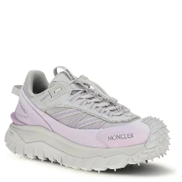 Purple Polyamide Athletic Sneakers