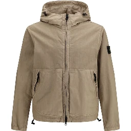 Brown Polyamide Coat