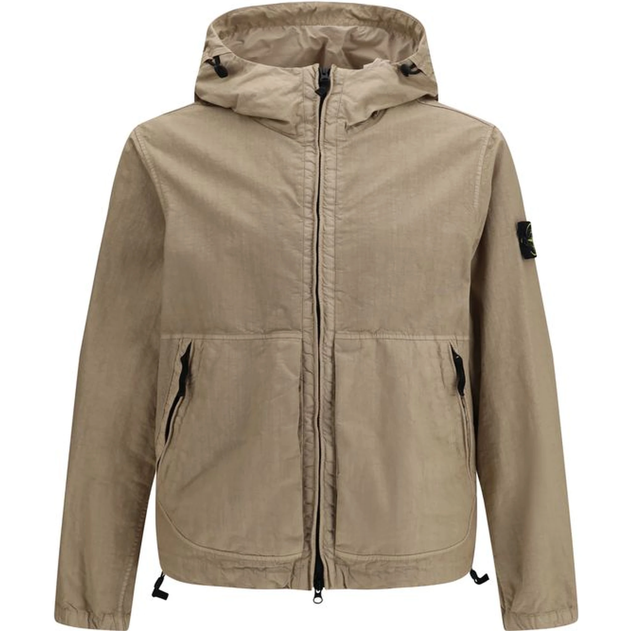 Brown Polyamide Coat