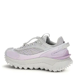 Purple Polyamide Athletic Sneakers