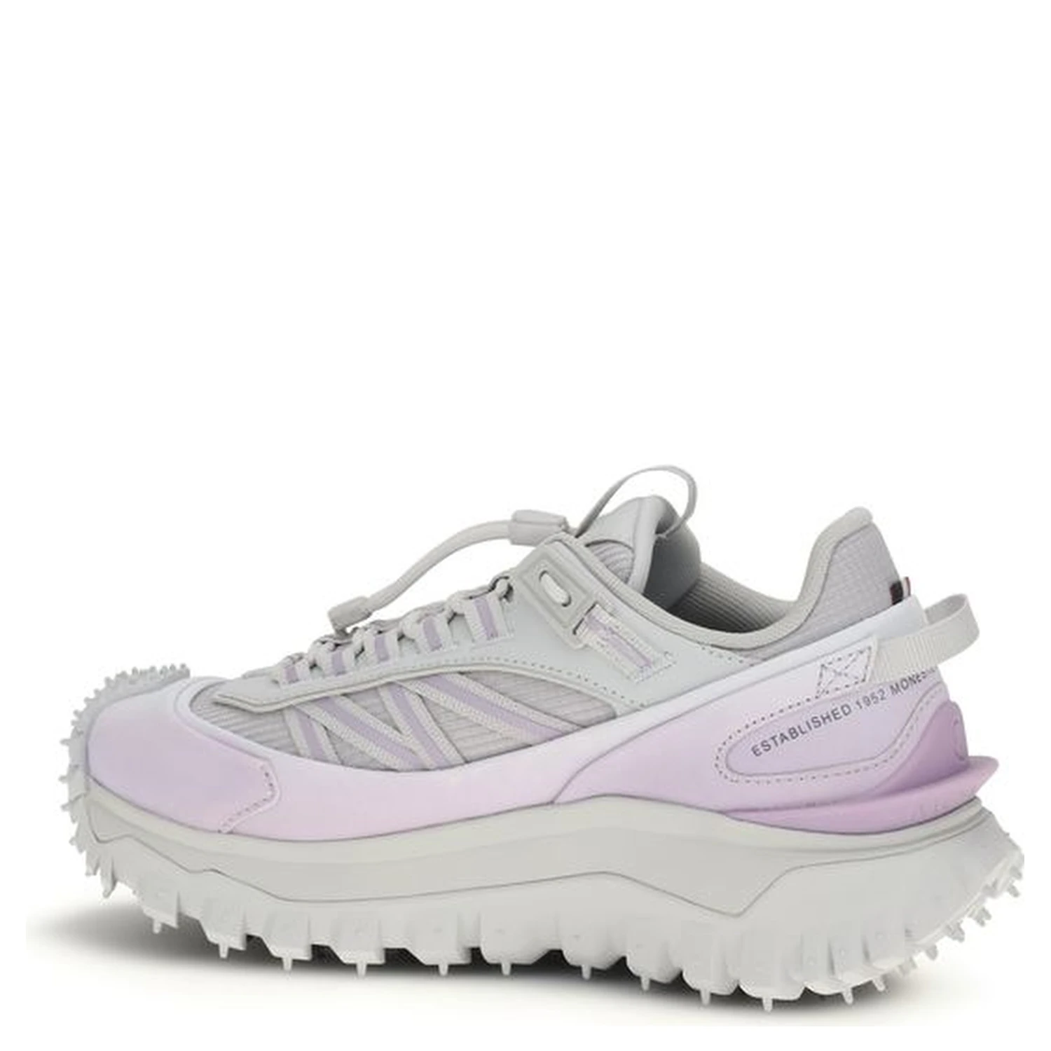 Purple Polyamide Athletic Sneakers