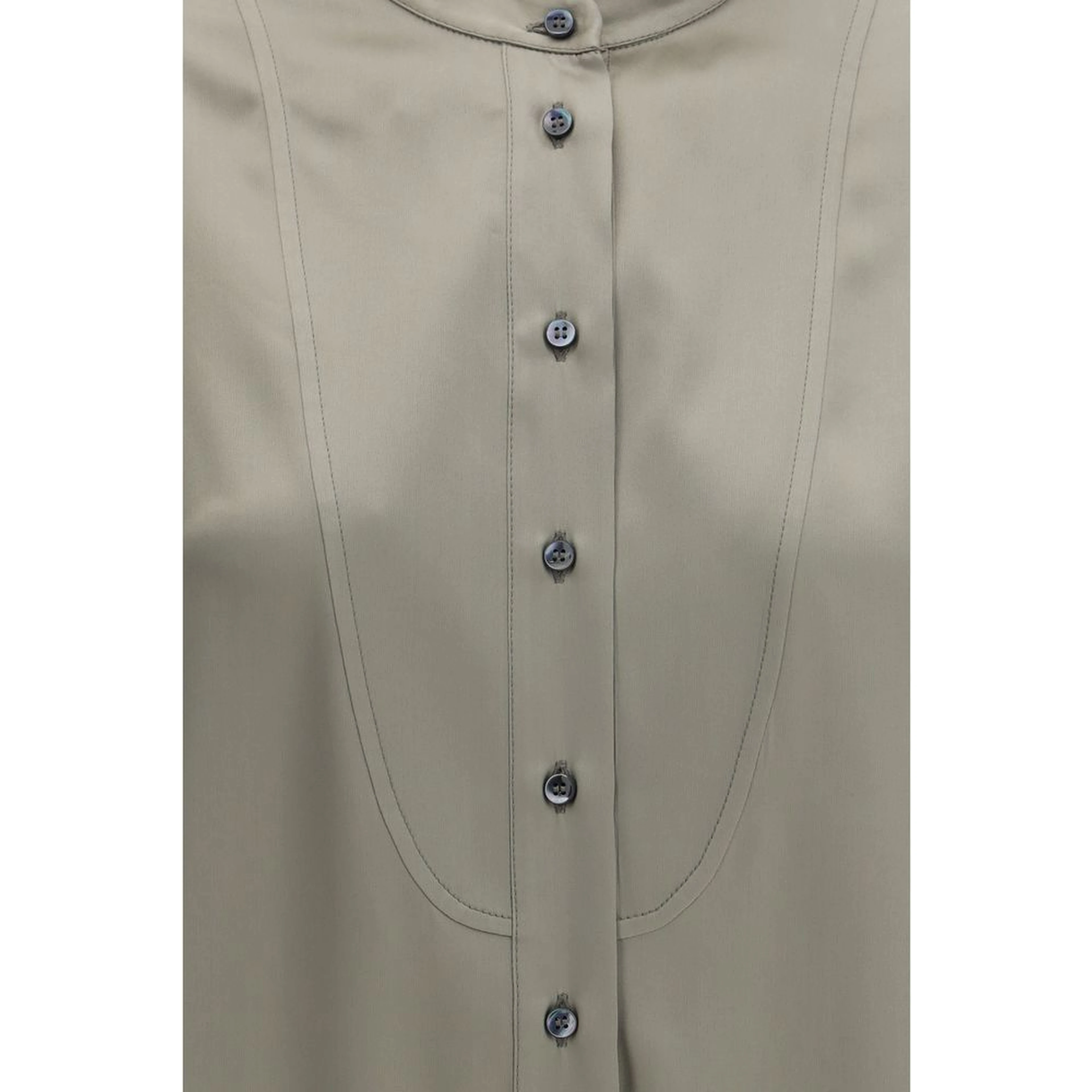 Bicolor Silk Shirt