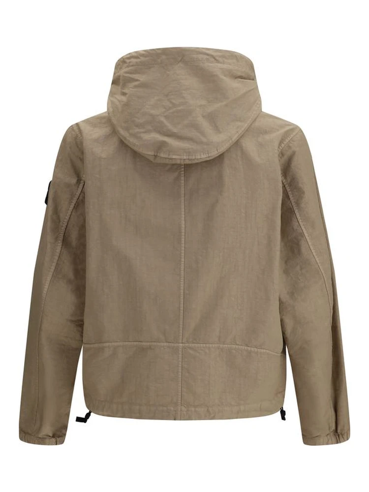 Brown Polyamide Coat alternative
