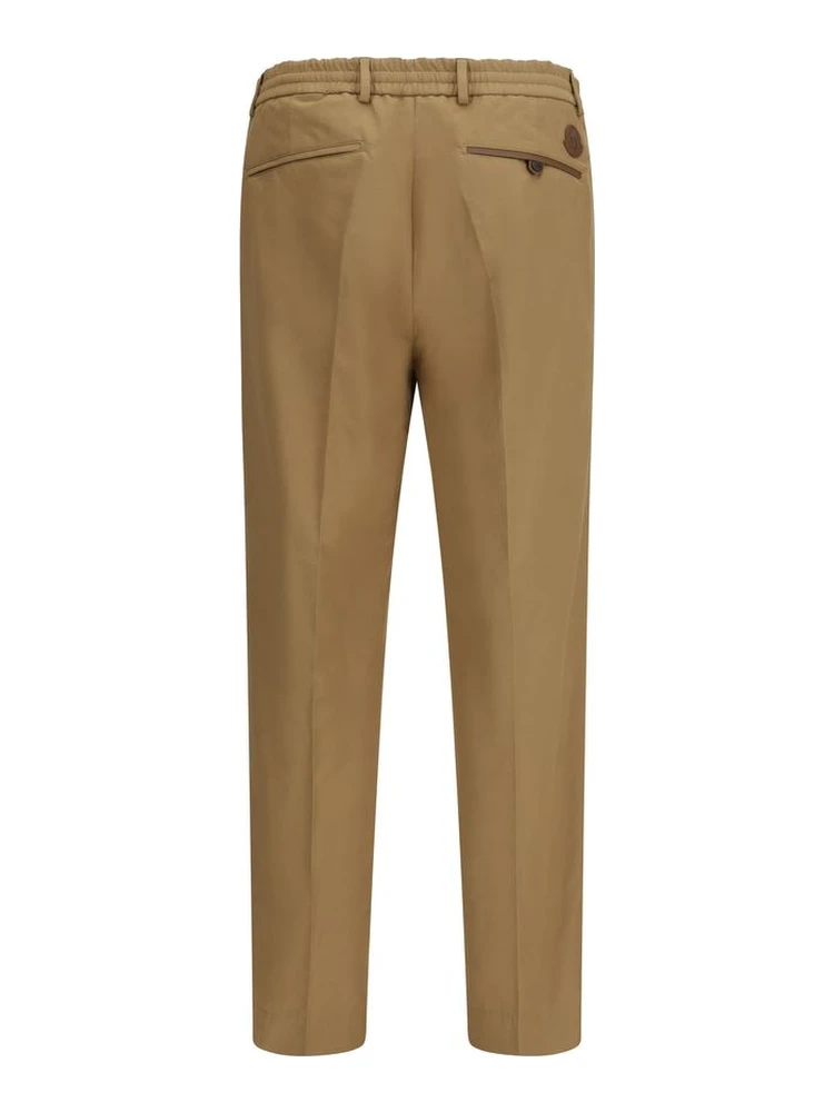Beige Cotton Casual Pants alternative
