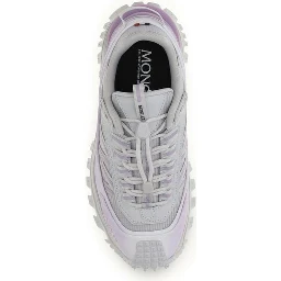 Purple Polyamide Athletic Sneakers