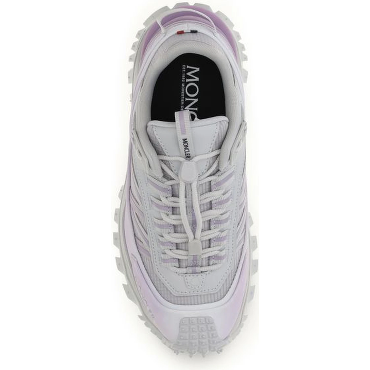 Purple Polyamide Athletic Sneakers