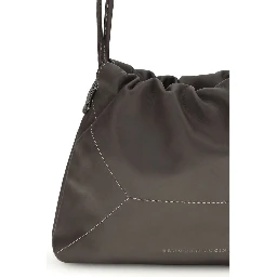 Brown Calf Leather Bos Taurus Shoulder Bag