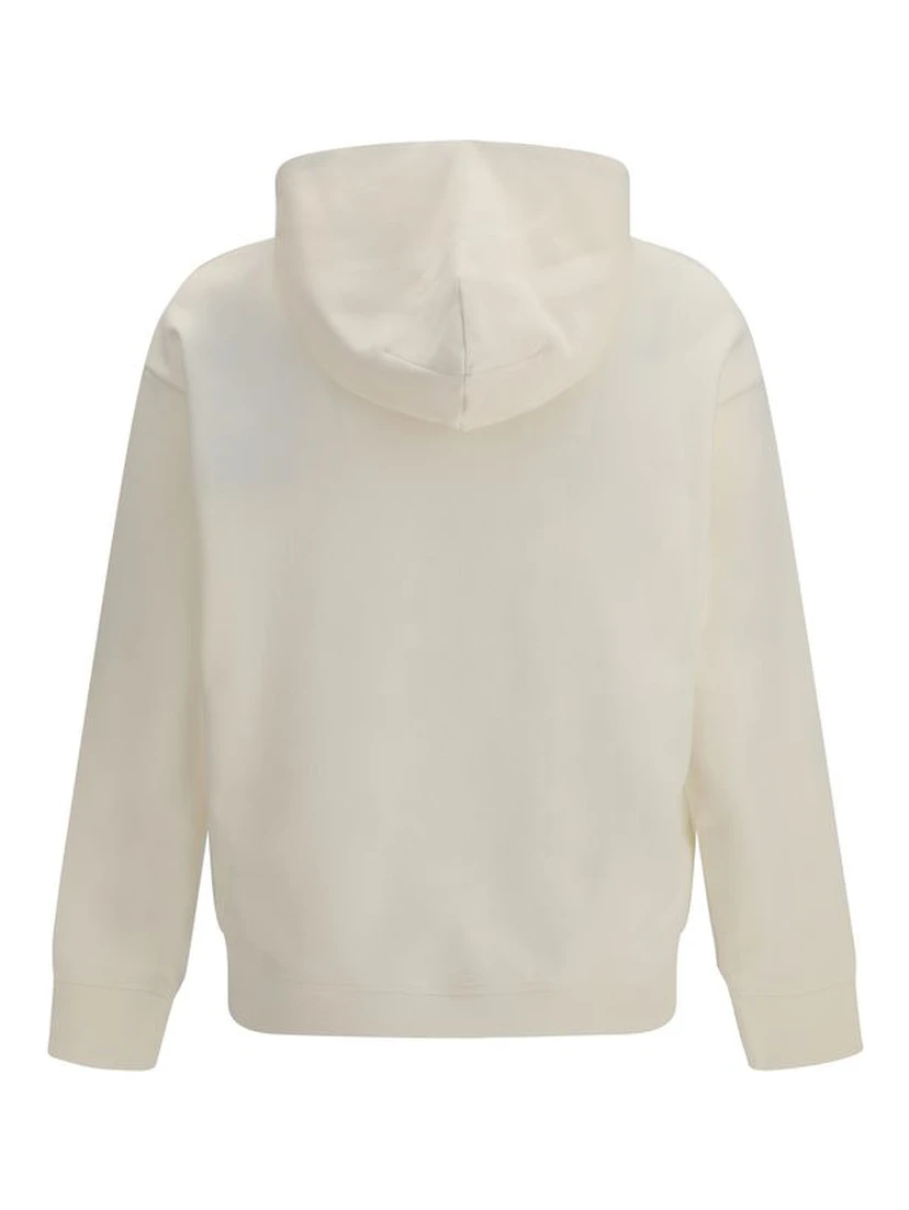 Beige Cotton Sweatshirt