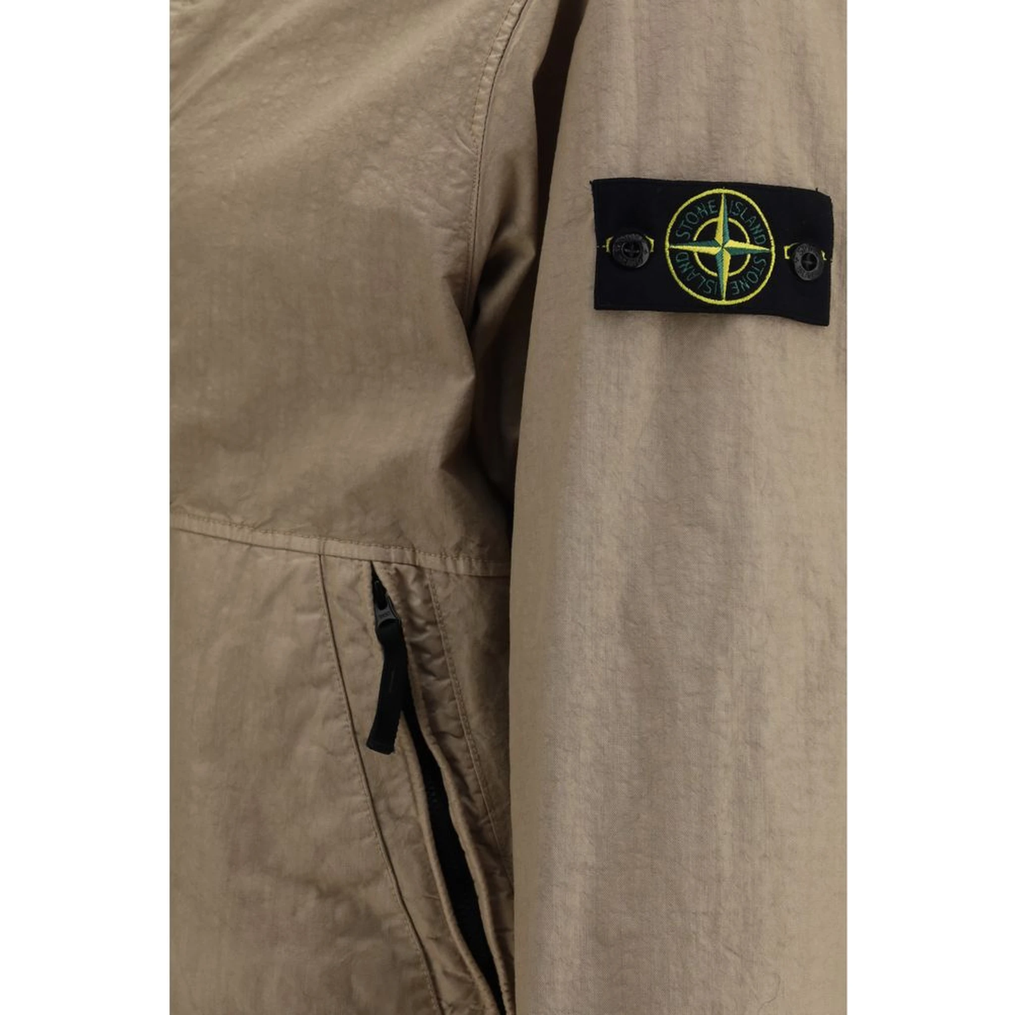 Brown Polyamide Coat