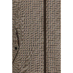 Brown Polyester Clothing