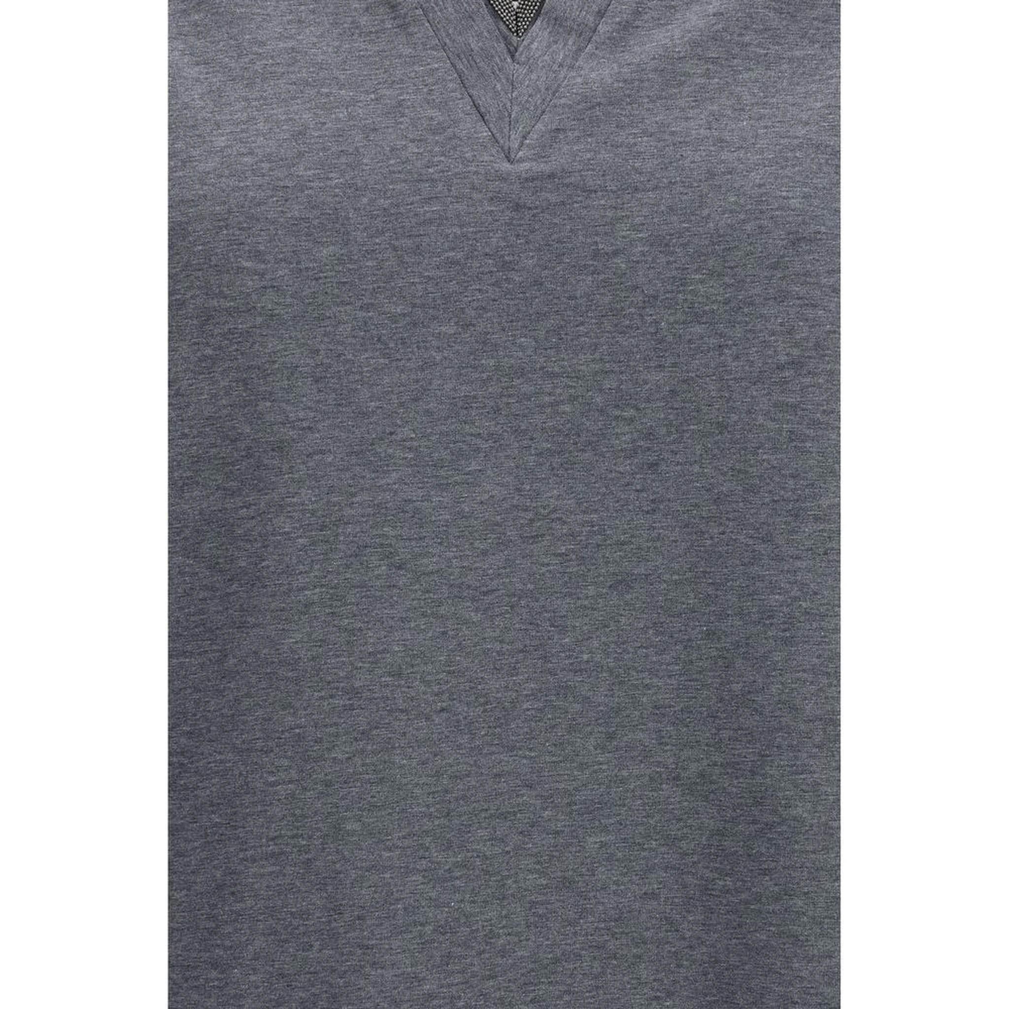 Gray Cotton T-Shirt