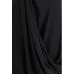 Black Copper Midi Skirt