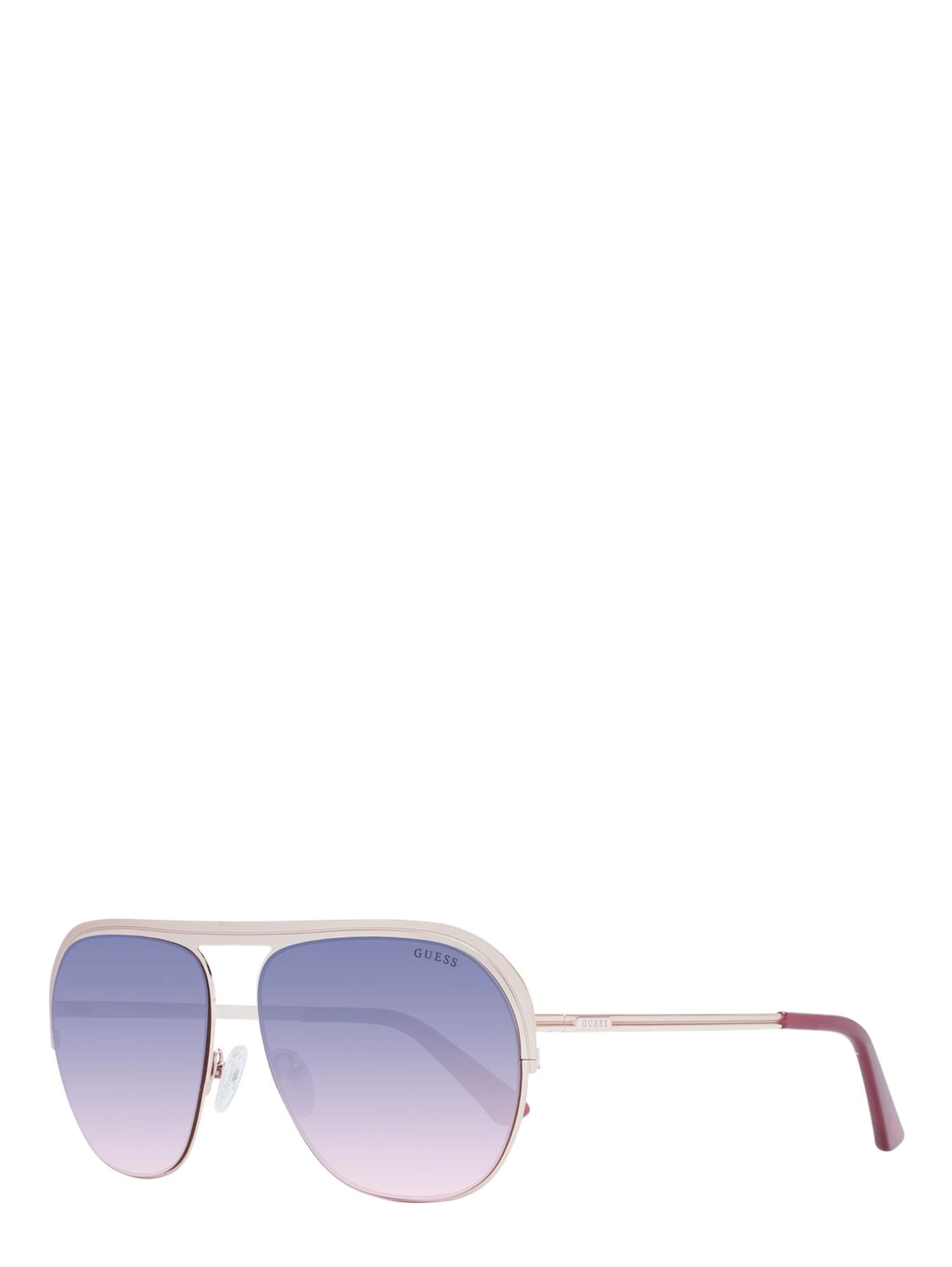 Rose Gold Metal Sunglasses