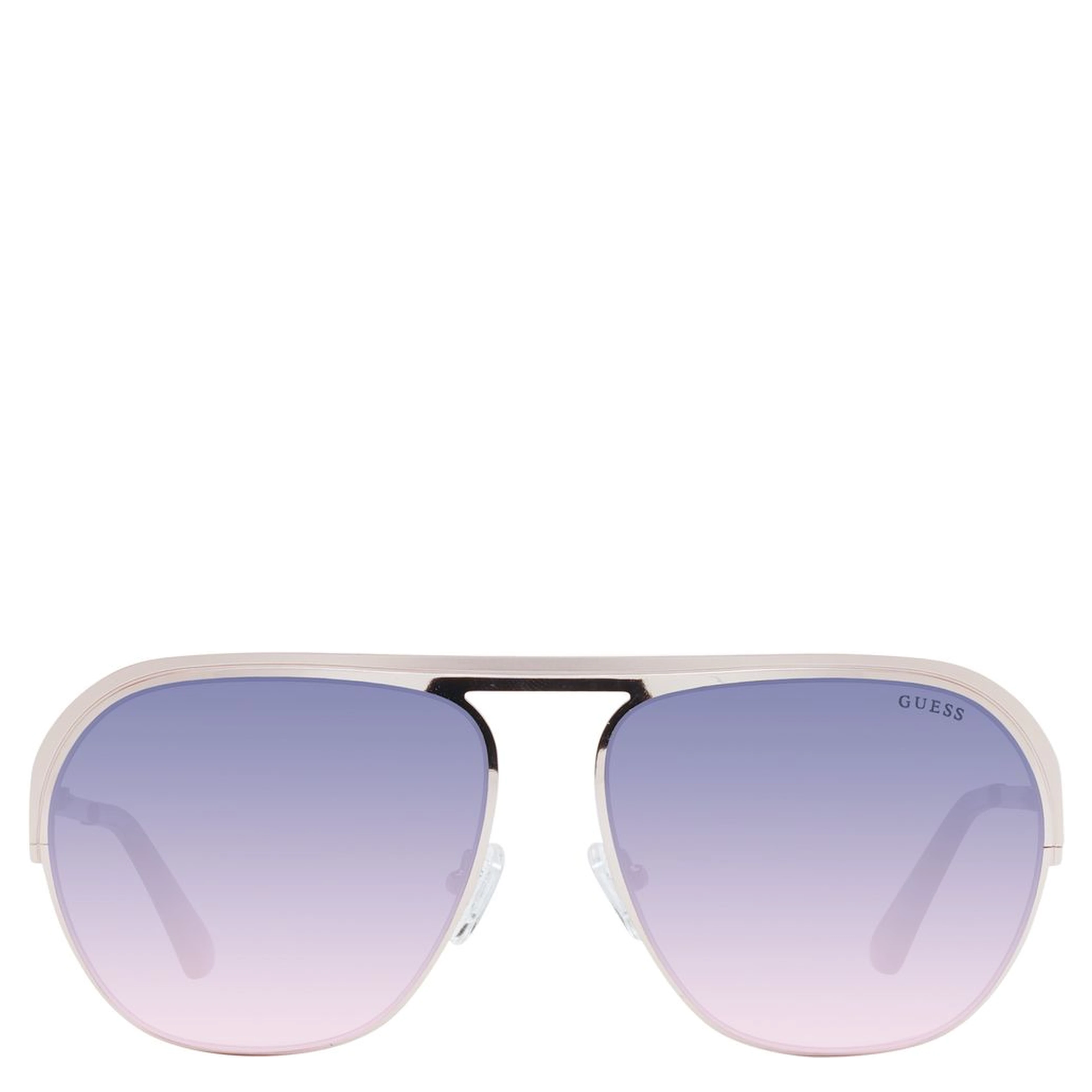 Rose Gold Metal Sunglasses