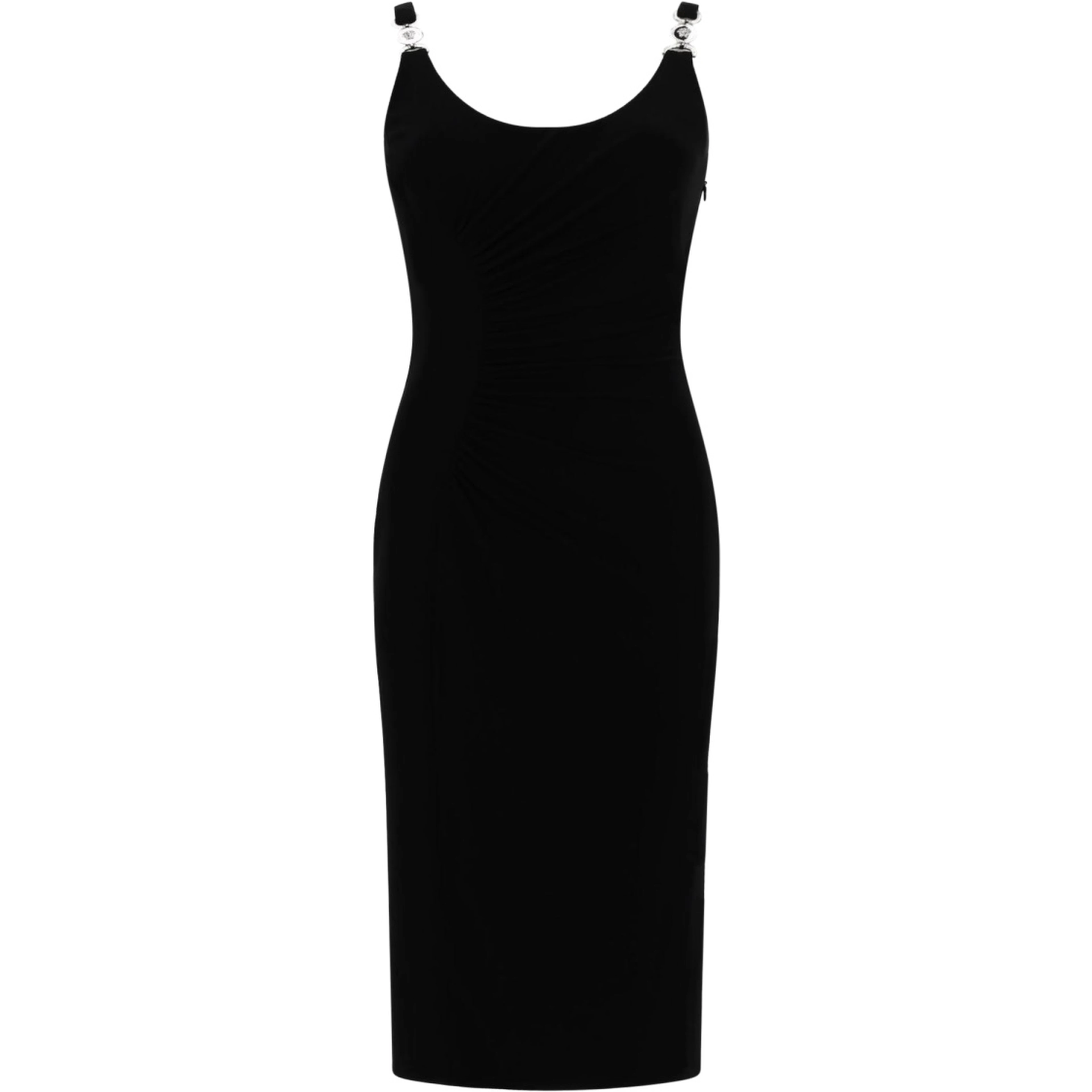 SLEEVELESS MIDI DRESS