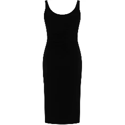 SLEEVELESS MIDI DRESS