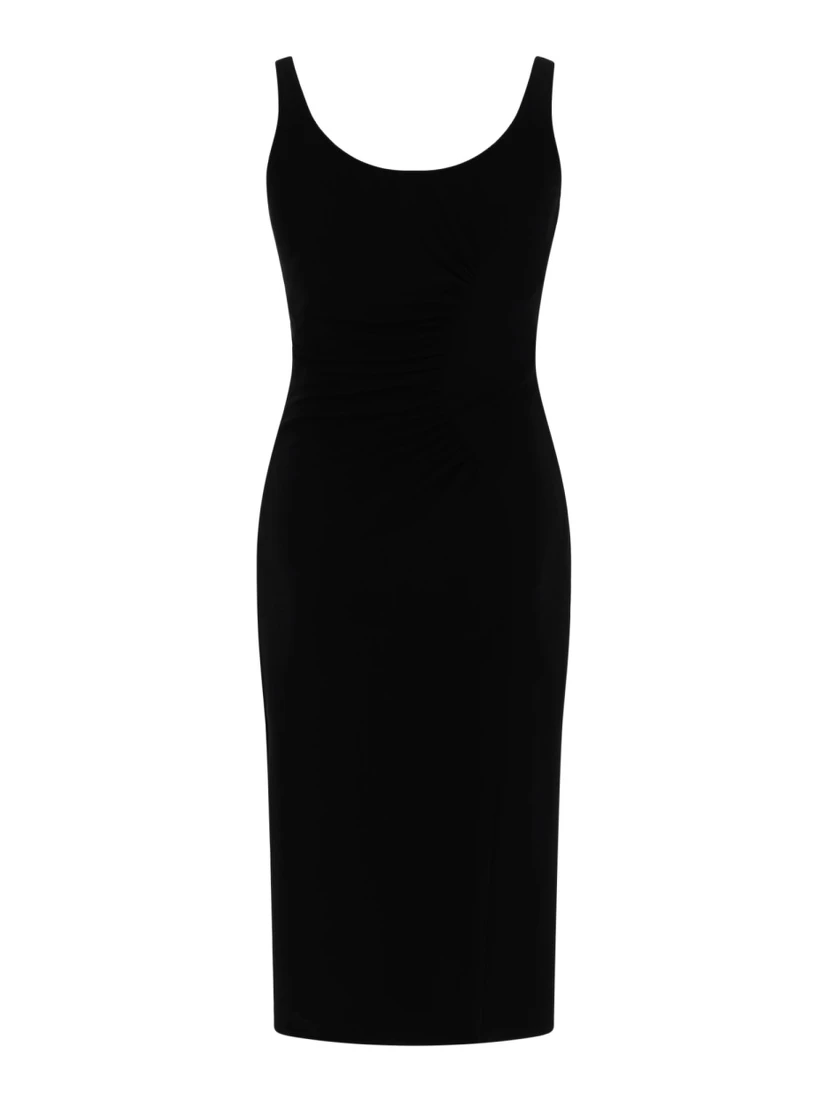 SLEEVELESS MIDI DRESS