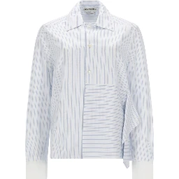 CAMICIA ASIMMETRICA CON DRAPPEGGI
