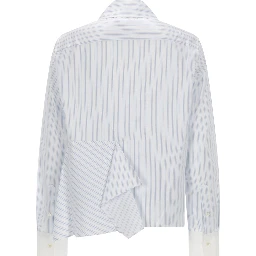 CAMICIA ASIMMETRICA CON DRAPPEGGI