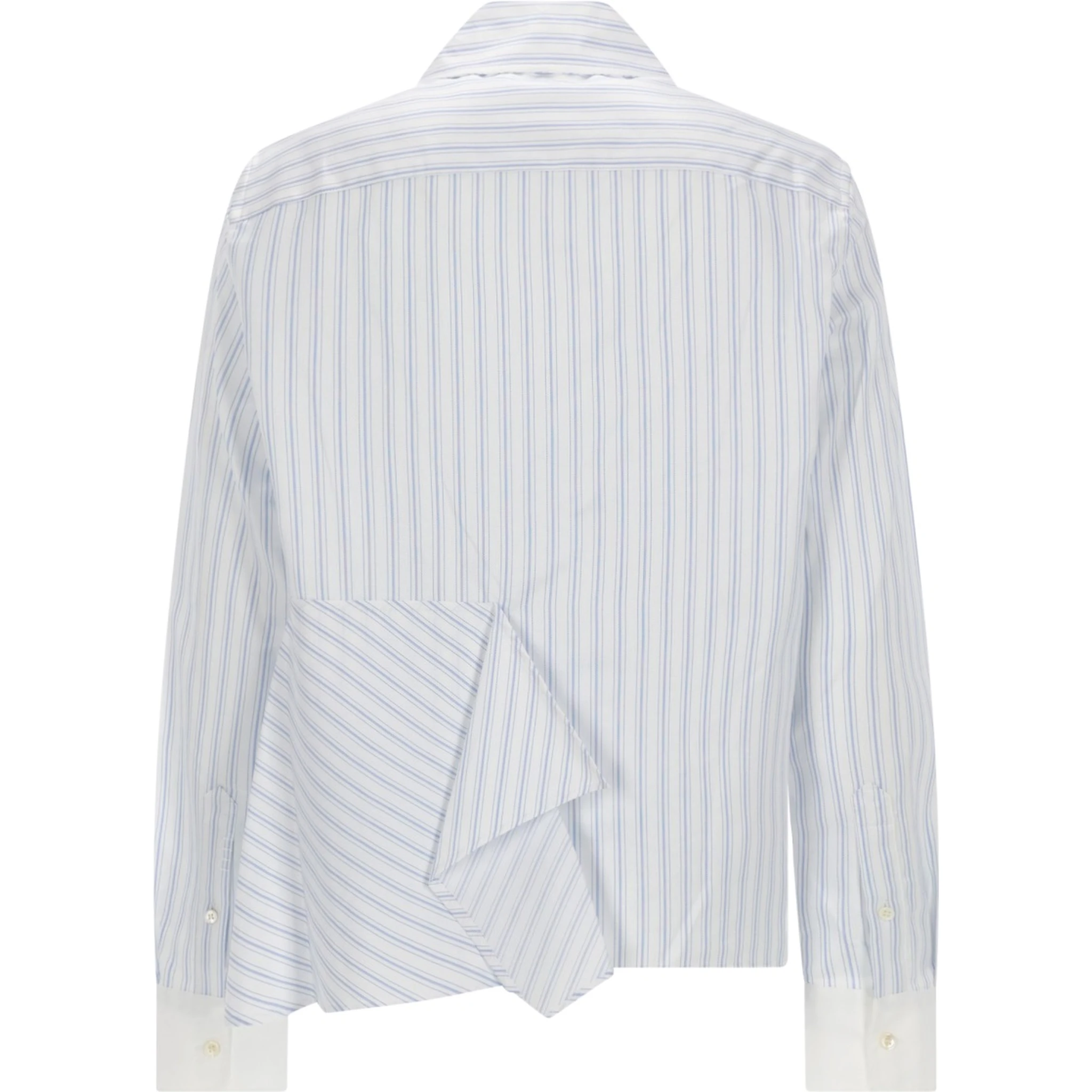 CAMICIA ASIMMETRICA CON DRAPPEGGI