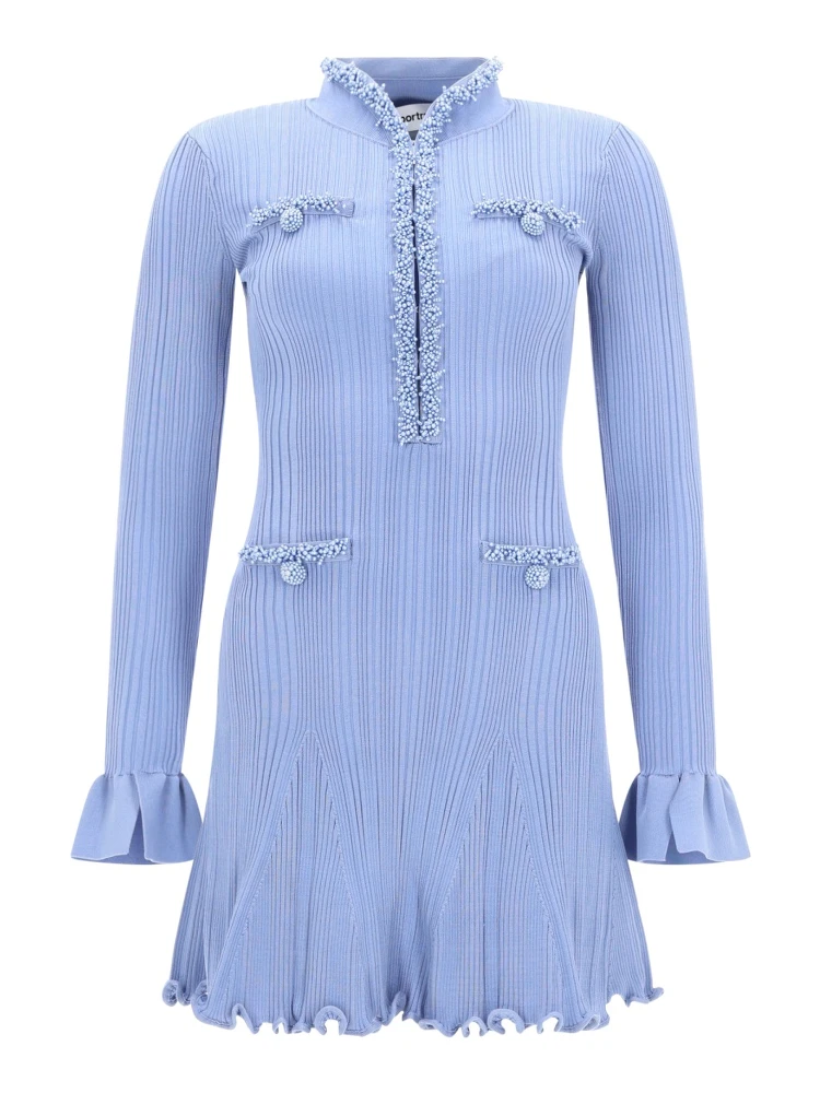 MINI DRESS WITH BEADS