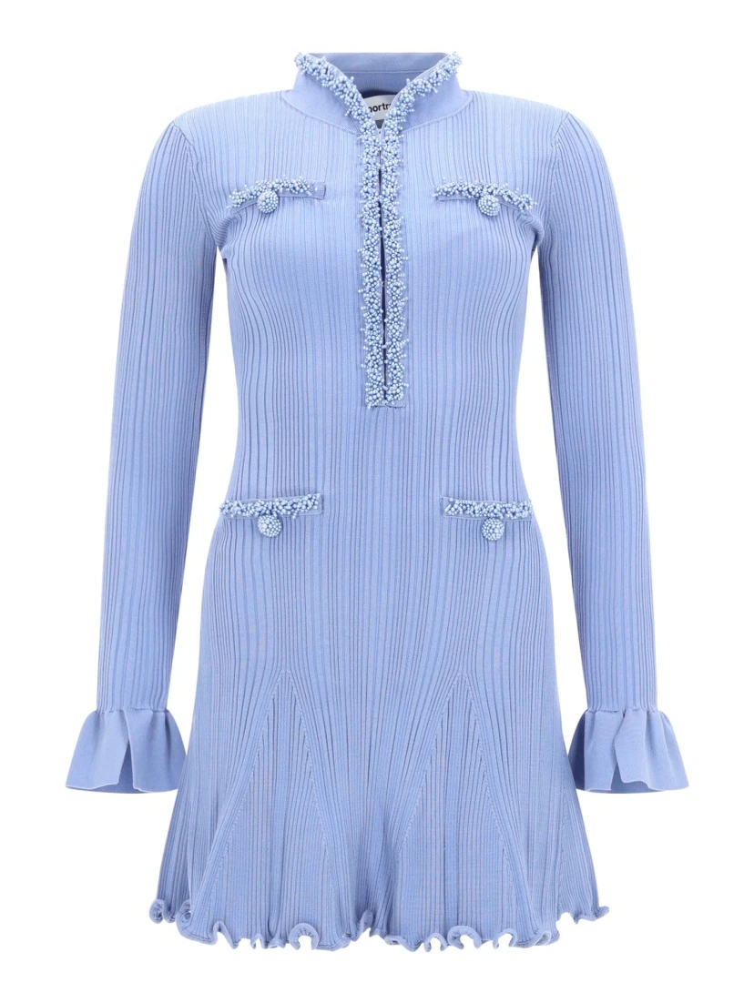 MINI DRESS WITH BEADS