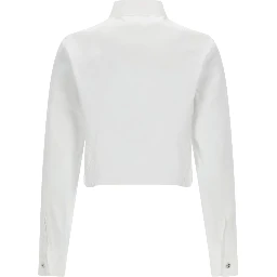 SHIRT WITH LACE INSERTS