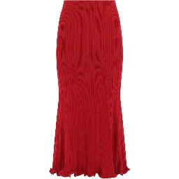 VISCOSE MIDI SKIRT