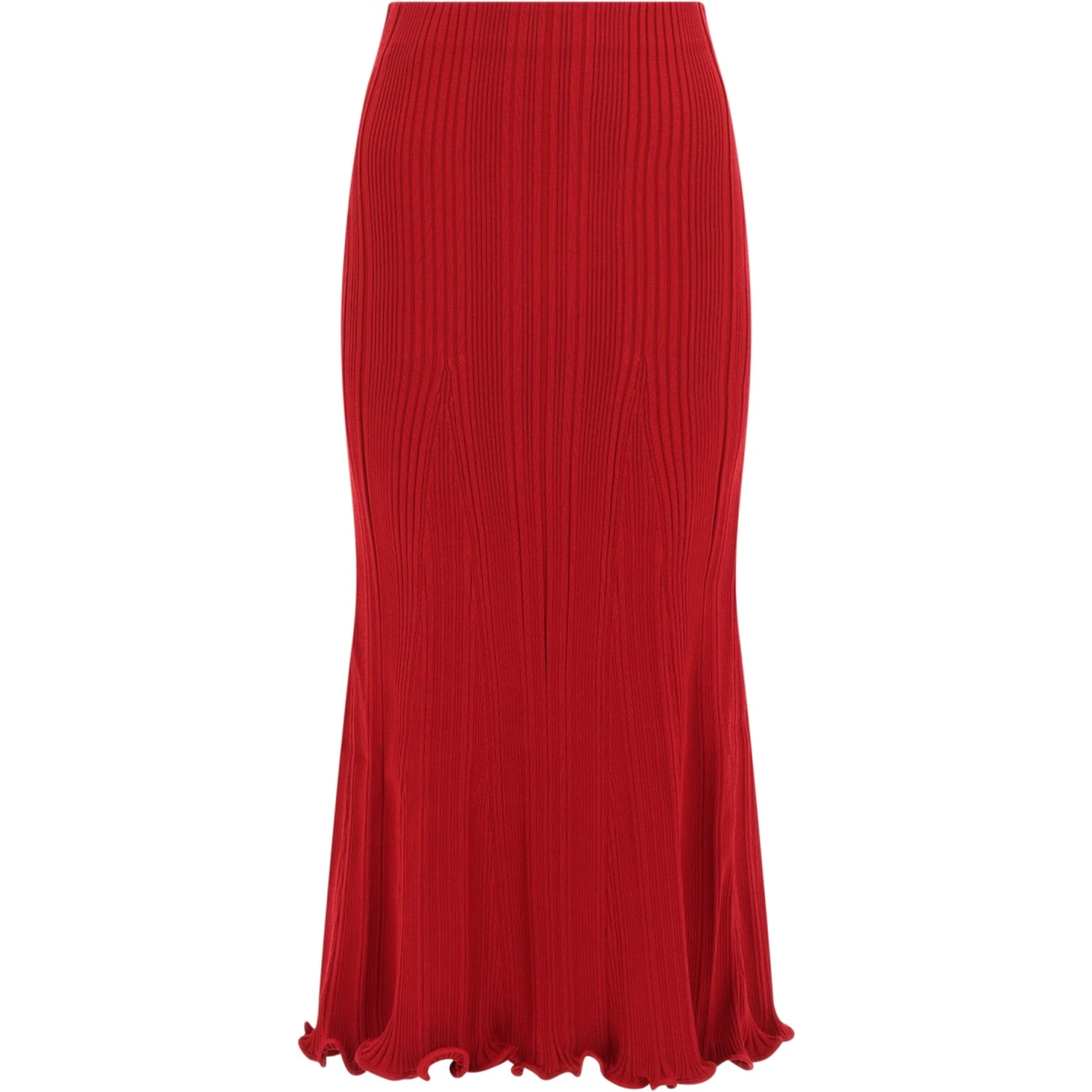 VISCOSE MIDI SKIRT