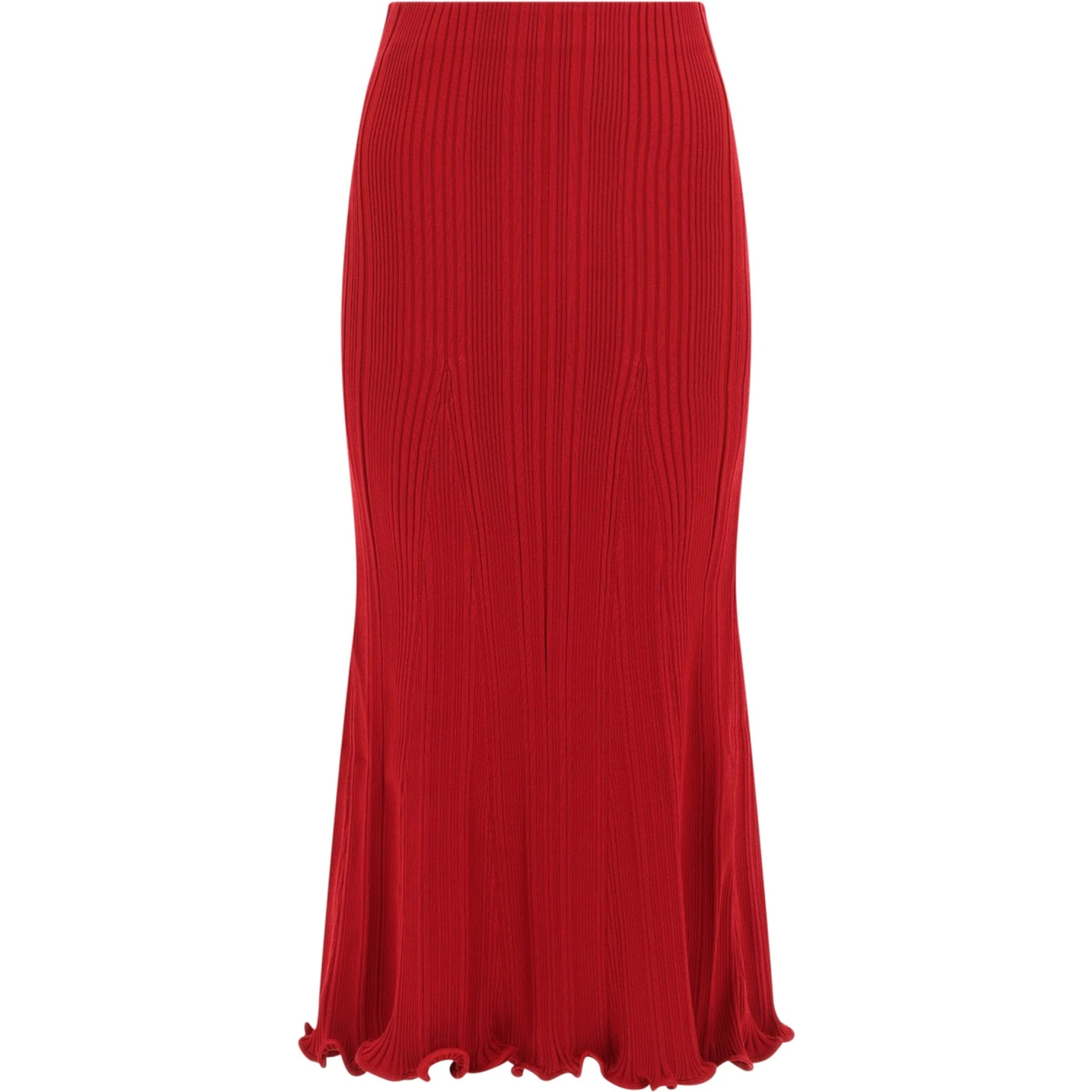 VISCOSE MIDI SKIRT