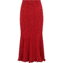 VISCOSE MIDI SKIRT