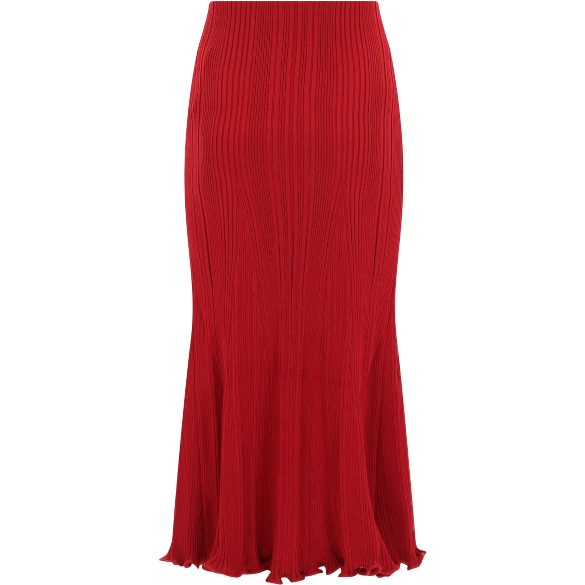 VISCOSE MIDI SKIRT