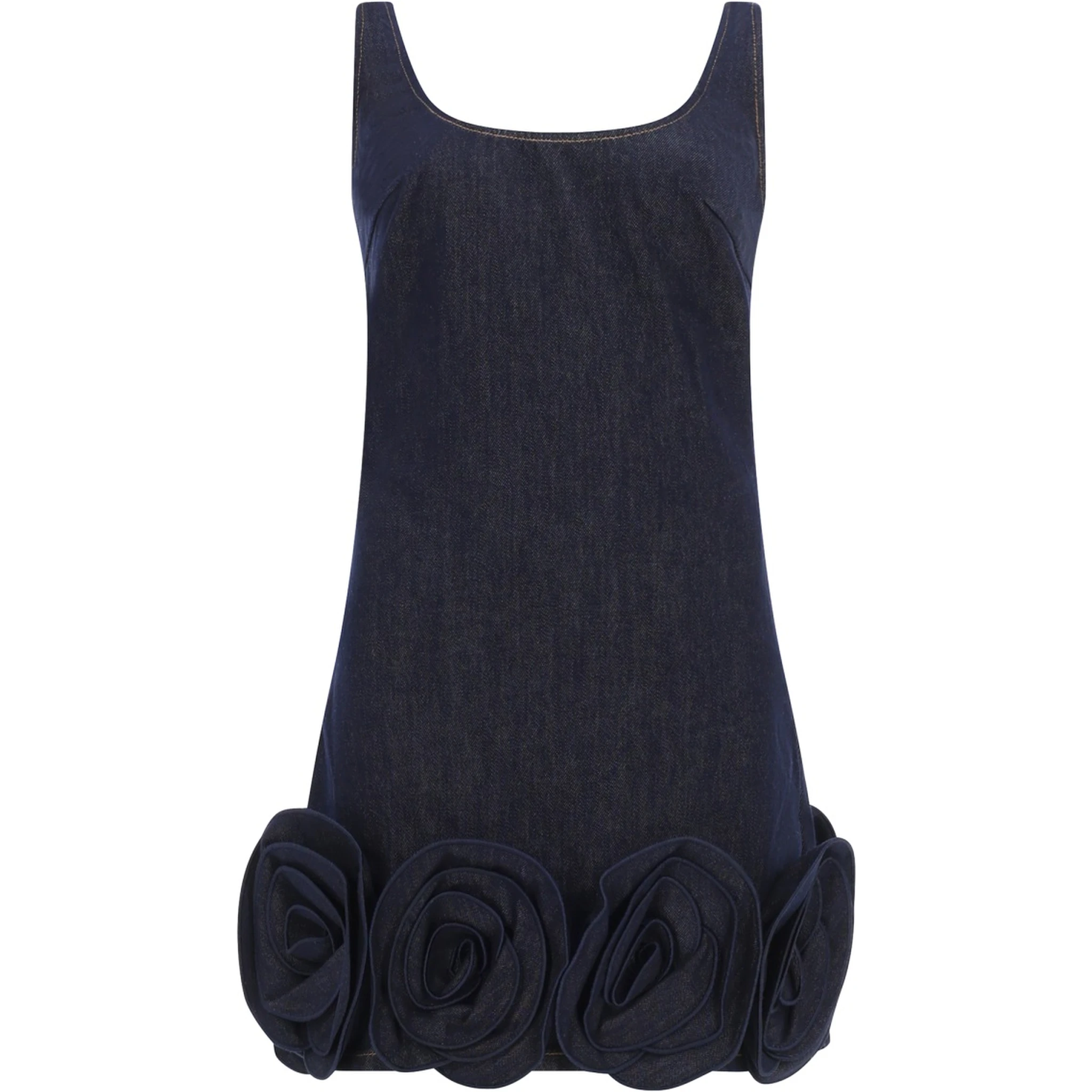 MINI DRESS WITH FLORAL DETAILS