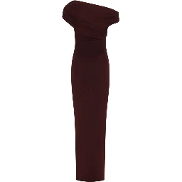 LONG DRAPED DRESS