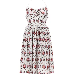 ABITO MIDI CON STAMPA FLOREALE