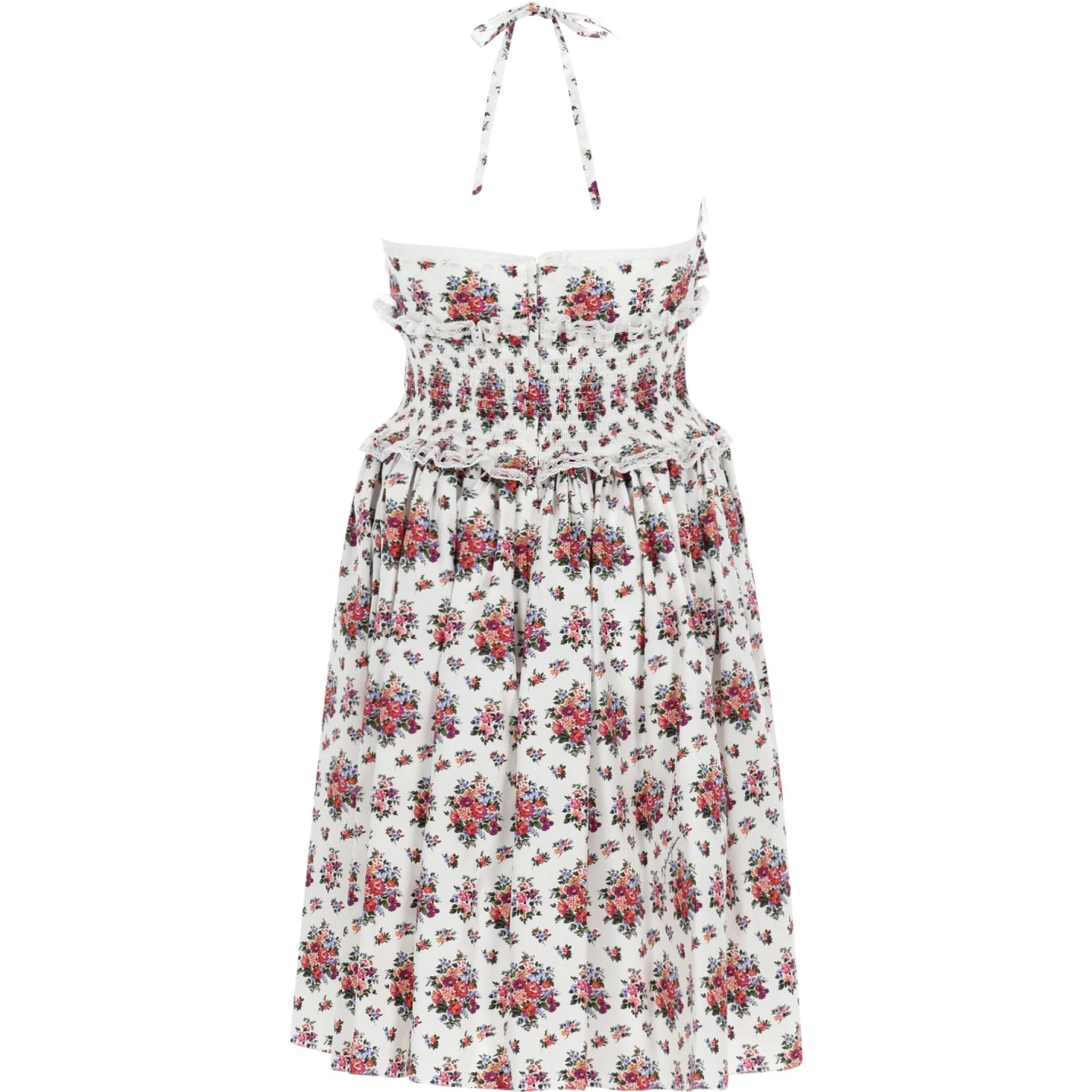 ABITO MIDI CON STAMPA FLOREALE