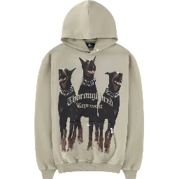 FELPA CON CAPPUCCIO "THOROUGHBRED"
