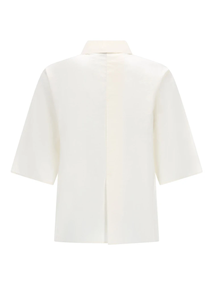 CAMICIA CROPPED IN SETA alternative
