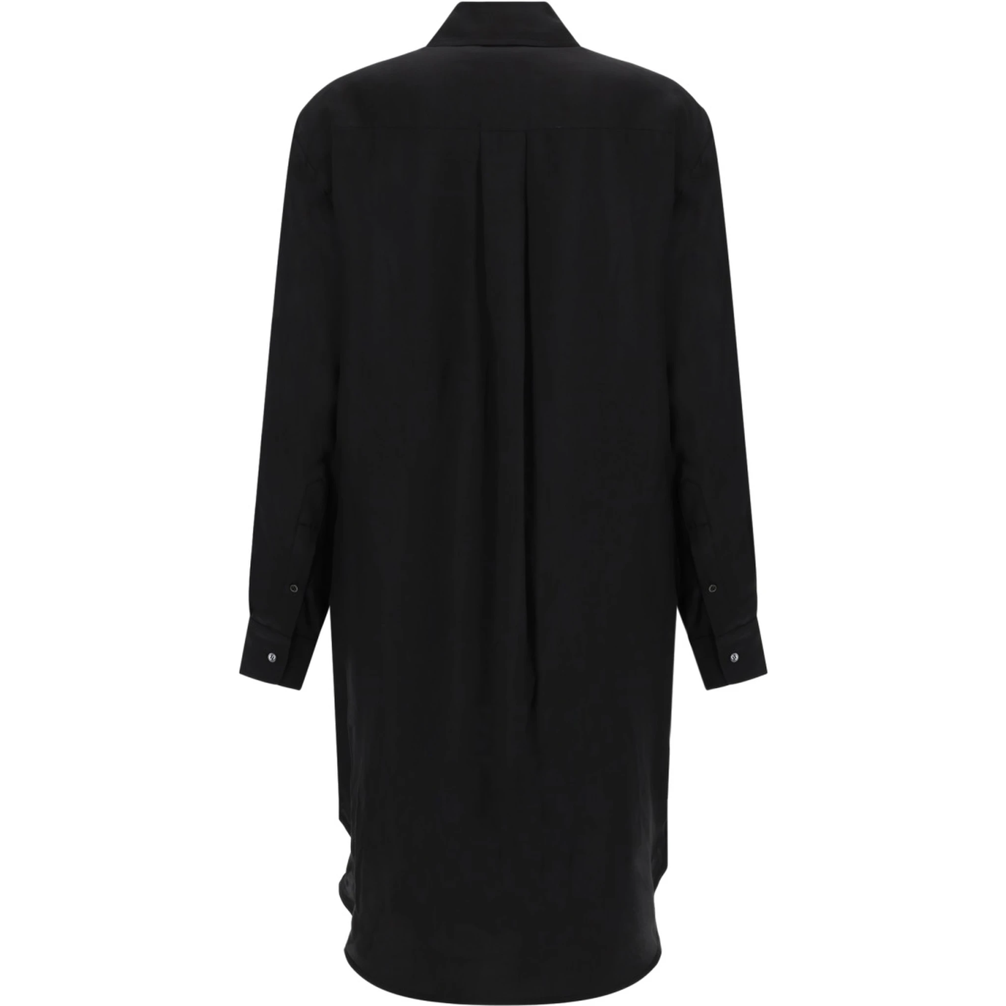 ABITO MIDI "TUXEDO DRAPE"