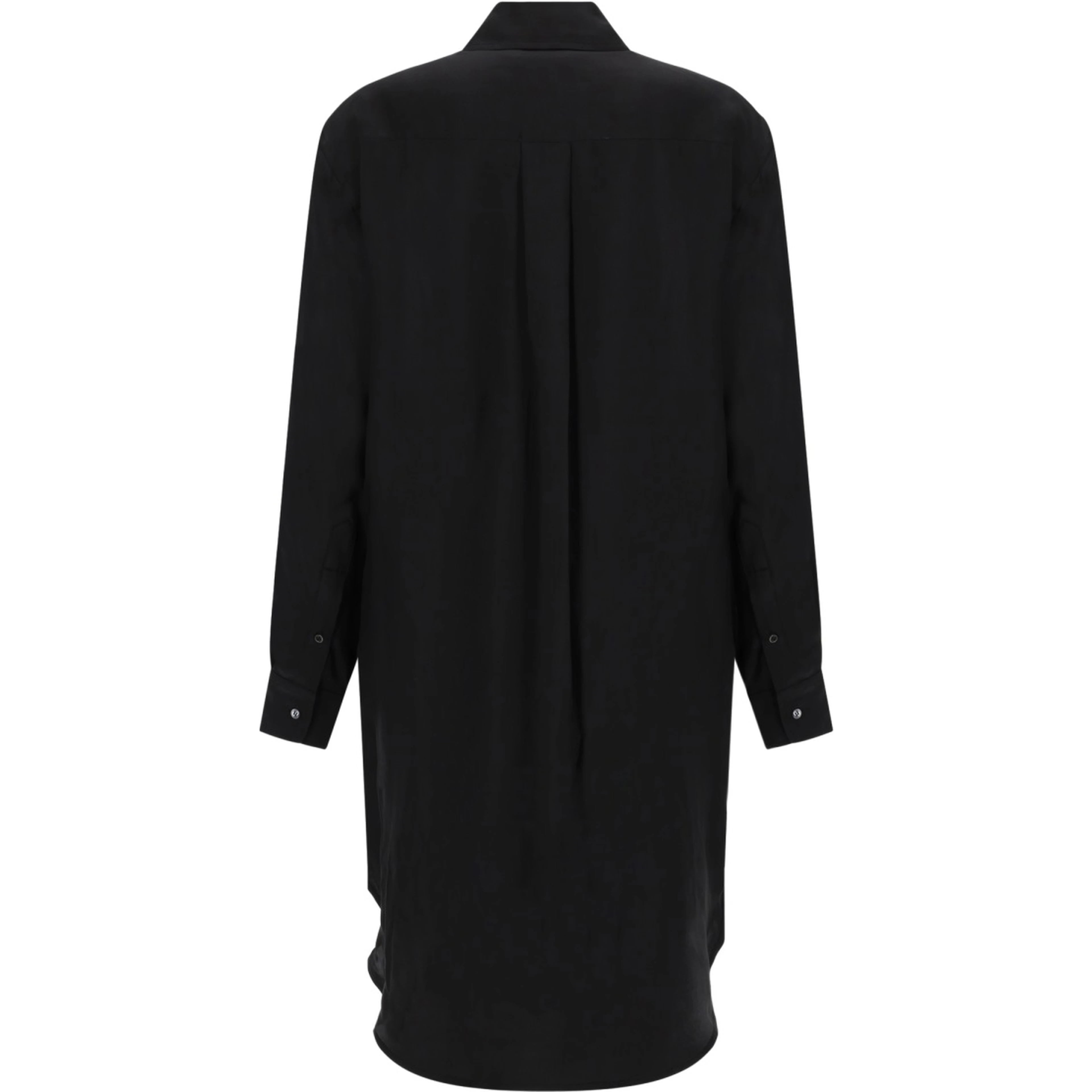 ABITO MIDI "TUXEDO DRAPE"