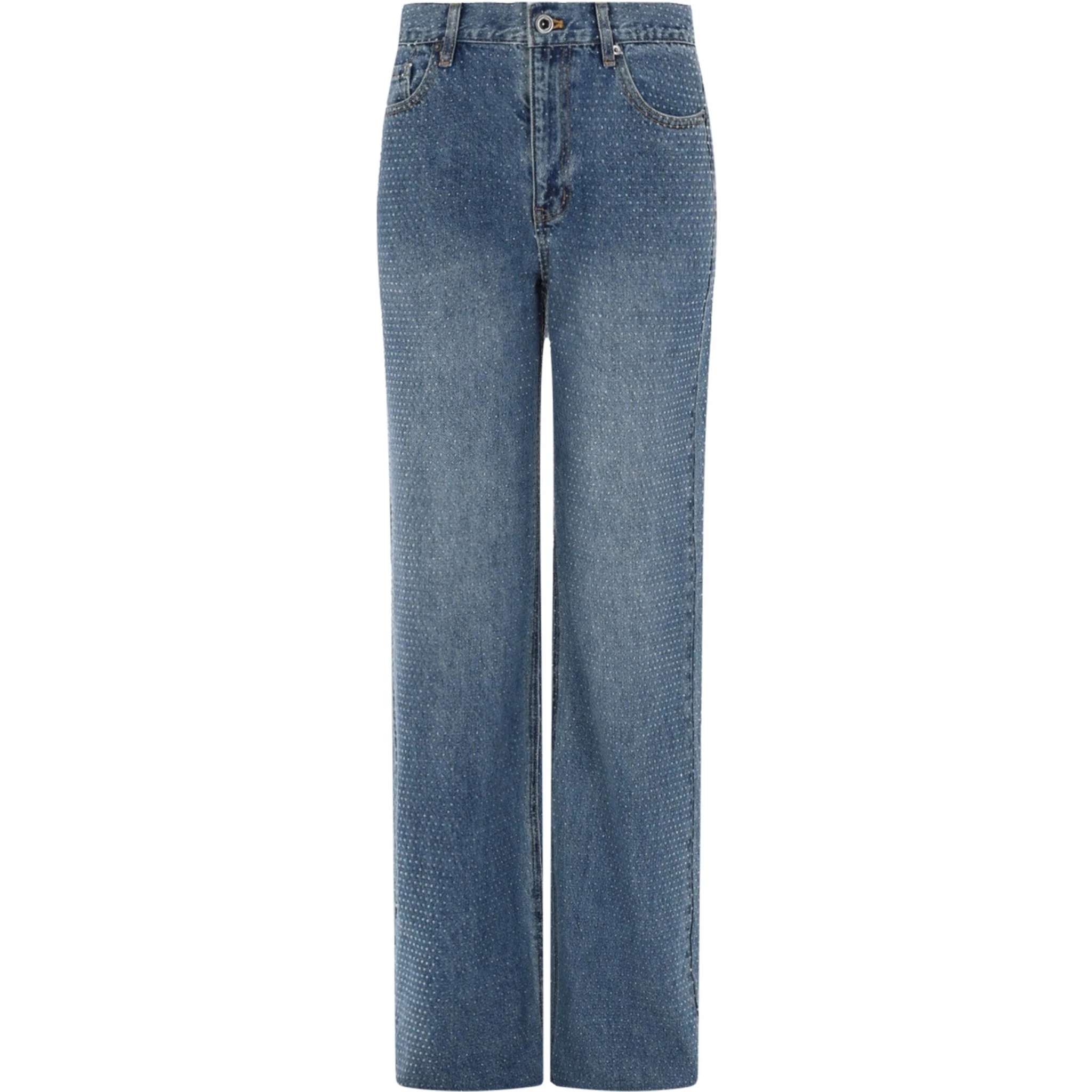JEANS WITH RHINESTONES