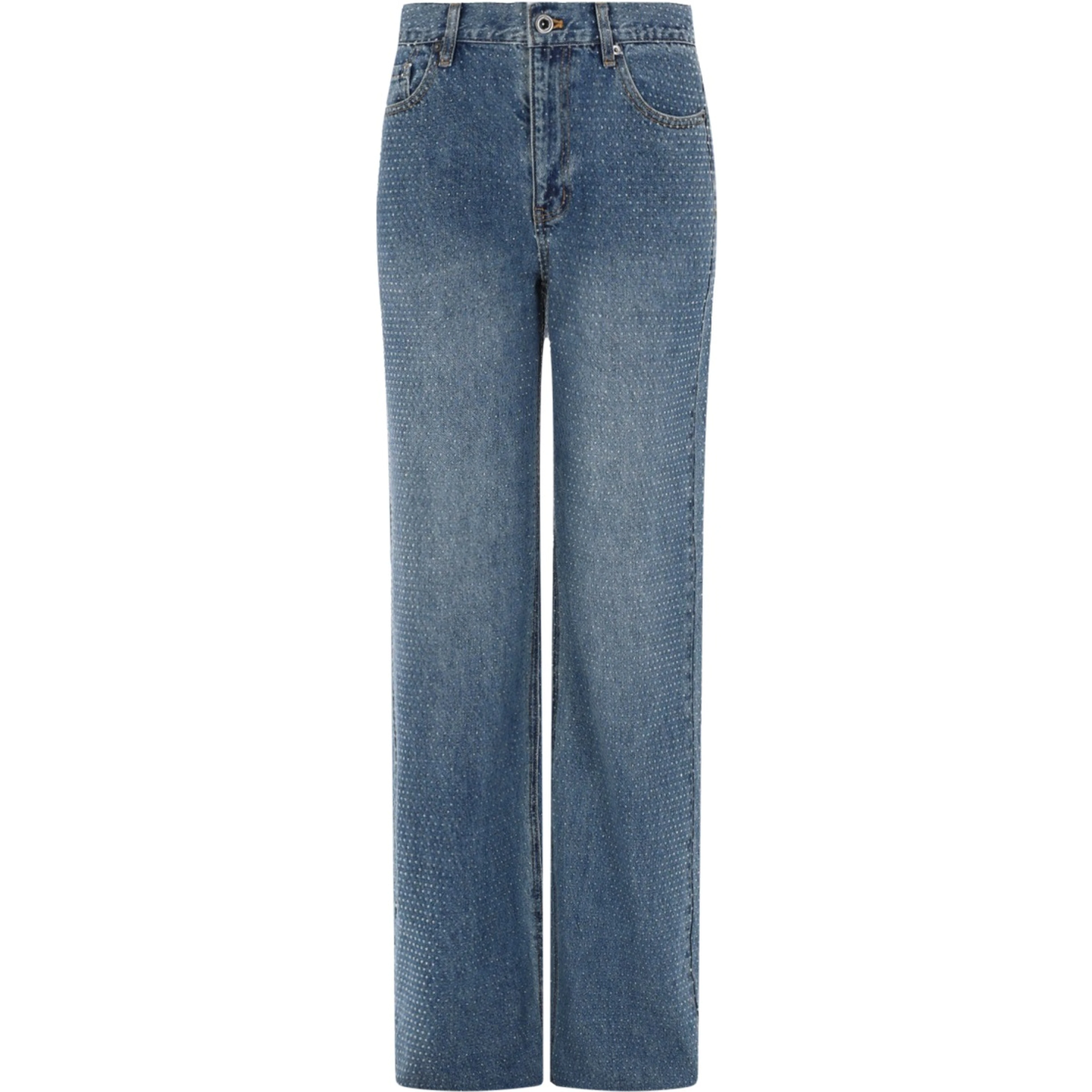 JEANS WITH RHINESTONES